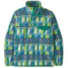 Mikina Patagonia Lightweight Synch Snap-T Pullover Men Painted Lines: Shore Blue