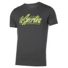 Triko krátký rukáv La Sportiva RETRO T-SHIRT Men Carbon/Lime Punch