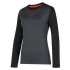 Triko dlouhý rukáv La Sportiva TOUR LONG SLEEVE Women Carbon/Cherry Tomato