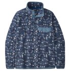 Mikina Patagonia Lightweight Synch Snap-T Pullover Men New Visions: New Navy