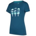 Tričko krátky rukáv La Sportiva ICY MOUNTAINS T-SHIRT Women Storm Blue