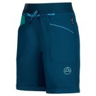 Kraťasy La Sportiva MANTRA SHORT Women Storm Blue/Lagoon