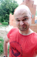 Petr Gazárek Devold na stavbě