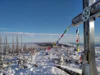 Plechý - výhled smrčina