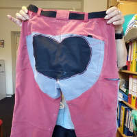 Oprava ouutdoorových kalhot