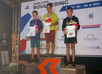 vítězové MČR bouldering 2021