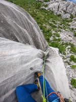 chorvatsko lezení skalky