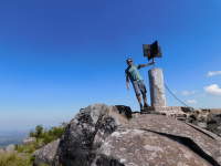 trek na nejvyssi kopec Zimbabawe - na vrcholu