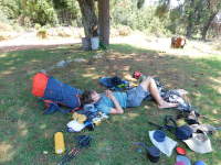 trek na nejvyssi kopec Zimbabawe - odpocinek po treku