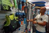 paddleboarding pádlo