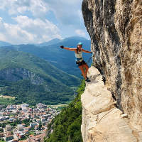 ferrata monte albano Esťa