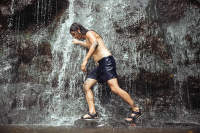 vodopád otužování