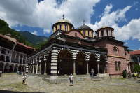 Rilský monastýr na konci přechodu