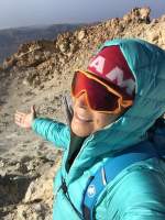 teide pušící kráter