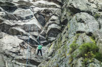 slaňování toprope