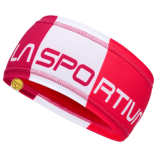 Čelenka La Sportiva Diagonal Headband Cerise/White