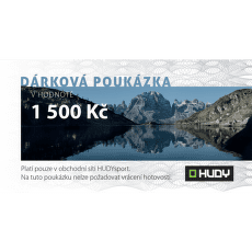 HUDY Dárková poukázka  1500 Kč