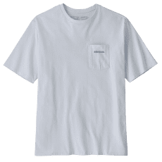 Tričko krátky rukáv Patagonia Boardshort Logo Pocket Responsibili Tee Men White