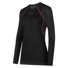 Tričko dlhý rukáv La Sportiva WOOL40 AERO LONGSLEEVE Women Black/Hibiscus