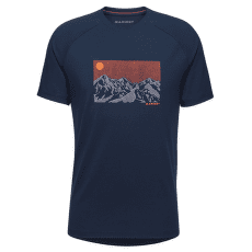 Tričko krátky rukáv Mammut Mountain T-Shirt Men Trilogy marine 5118