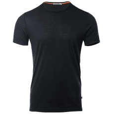 Tričko dlhý rukáv Aclima LightWool T-shirt Men Jet Black