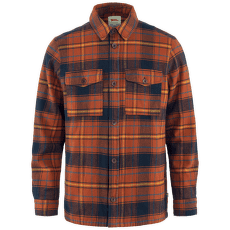 Košile dlouhý rukáv Fjällräven Övik Lite Padded Shirt Men Autumn Leaf-Dark Navy