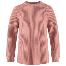 Sveter Fjällräven Övik Rib Sweater Women Dusty Rose