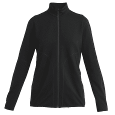 Mikina Icebreaker Merino 560 Realfleece™ Elemental LS Zip Women Black