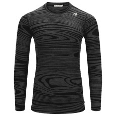 Triko dlouhý rukáv Aclima WarmWool Crew Neck Man Black Motion