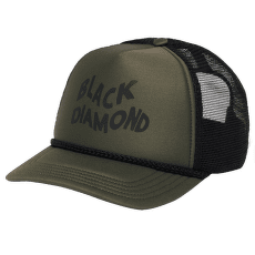 Šiltovka Black Diamond Flat Bill Trucker Hat Tundra-Blk Wavy Black Diamond