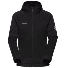 Mikina Mammut Massone ML Hooded Jacket Women black 0001