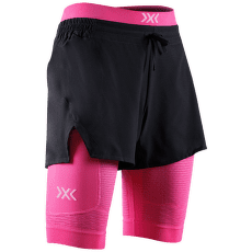 Kraťasy X-Bionic X-BIONIC® EFFEKTOR 2IN1 SHORTS WOMEN X BLACK/NEO PINK