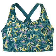 Podprsenka Patagonia Shadowlite High-Impact Adjustable Bra Wild Botanist: Wetland Blue