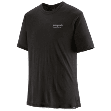 Tričko krátky rukáv Patagonia Capilene® Cool Merino Graphic Shirt Men Heritage Header: Black