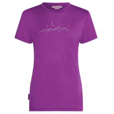 Tričko krátky rukáv Icebreaker Merino 150 Tech Lite SS Tee Sparkling Stars Women PASSION