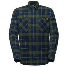 Košeľa dlhý rukáv Mammut Alvra Longsleeve Shirt Men 50611 marine-dark marsh