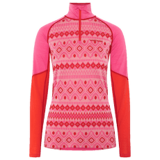 Triko dlouhý rukáv Kari Traa Malia HZ SPINK/BRIGHT PINK