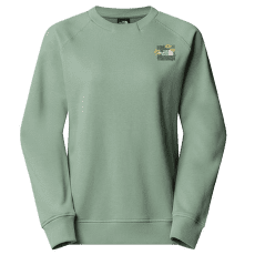 Mikina The North Face CONNECT RELAXED CREW SWEATSHIRT-GRAPHI Women BQ1 SLATE MOSS