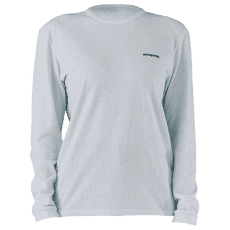 Tričko dlhý rukáv Patagonia Long-Sleeved P-6 Logo Women White