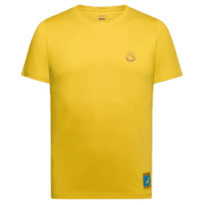 Tričko krátky rukáv La Sportiva Climbing on the Moon T-Shirt Men Giallo/Viola
