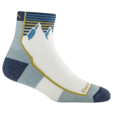 Ponožky Darn Tough Hiker Quarter Midweight With Cushion MOUNTAIN WHITE