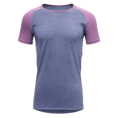 Triko krátký rukáv Devold Breeze Junior T-Shirt Bluebell