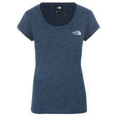 Triko krátký rukáv The North Face Hikesteller II Tee Women BLUE WING TEAL LIGHT HTHR