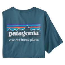P-6 Mission Organic T-Shirt Men Abalone Blue