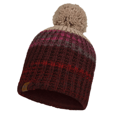 Čepice Buff Knitted&Polar Hat Alina ALINA MAROON