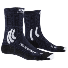 Ponožky X-Bionic X-SOCKS® TREK X APANI® Merino WOMEN Midnight Blue/Arctic White