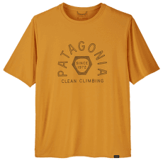 Triko krátký rukáv Patagonia Cap Cool Daily Graphic Shirt Men Clean Climb Hex: Saffron X-Dye