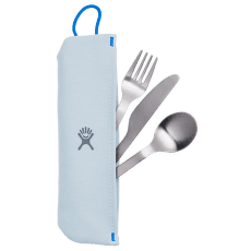 Set Hydro Flask FLATWARE SET STAINLESS / POUCH RAIN 075 Stainless
