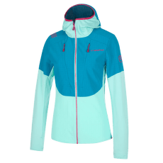 SESSION TECH HOODY Women Turquoise/Crystal