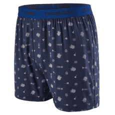 Boxerky Patagonia Essential Boxers Men Fire Floral: New Navy
